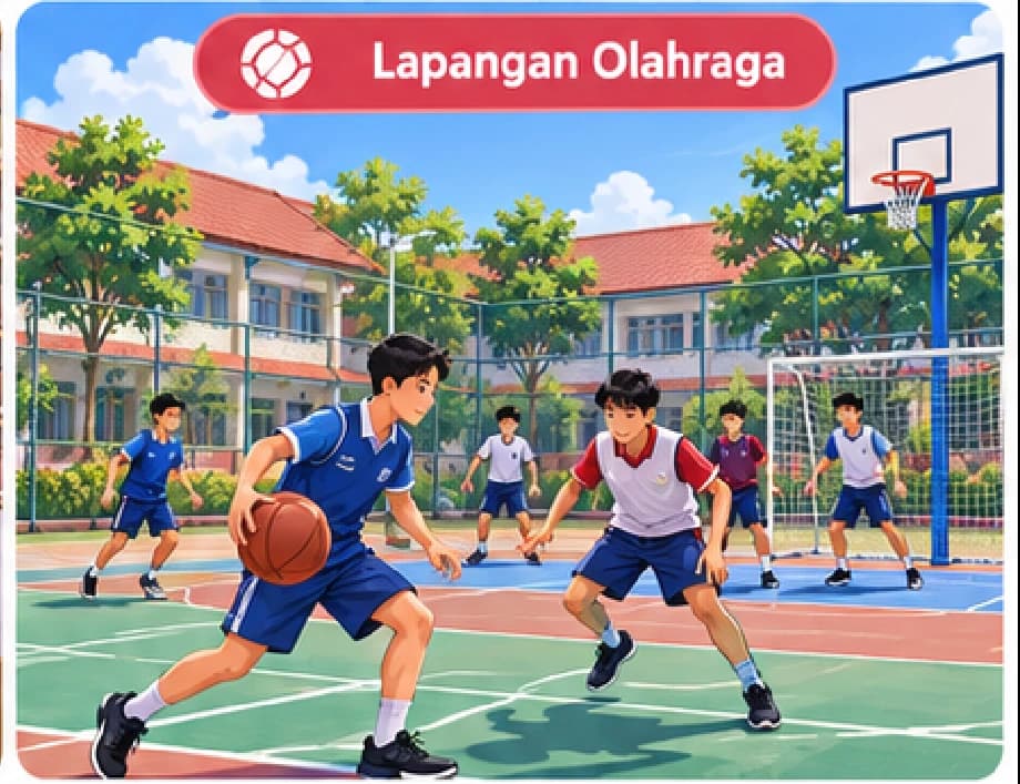 Fasilitas Lapangan Olahraga SMP Inshafuddin