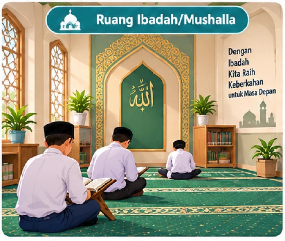 Fasilitas Mushalla SMP Inshafuddin