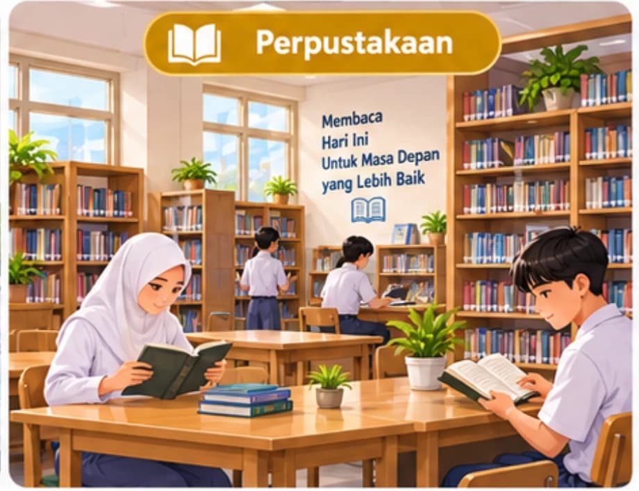 Fasilitas Perpustakaan Sekolah SMP Inshafuddin