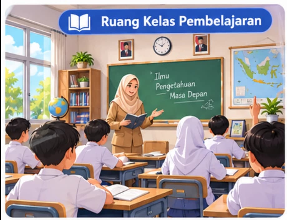 Fasilitas Ruang Pembelajaran SMP Inshafuddin